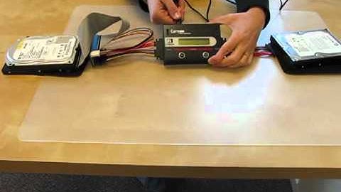 IQ112 HDD Duplicator: How to transfer data from one hard drive to another