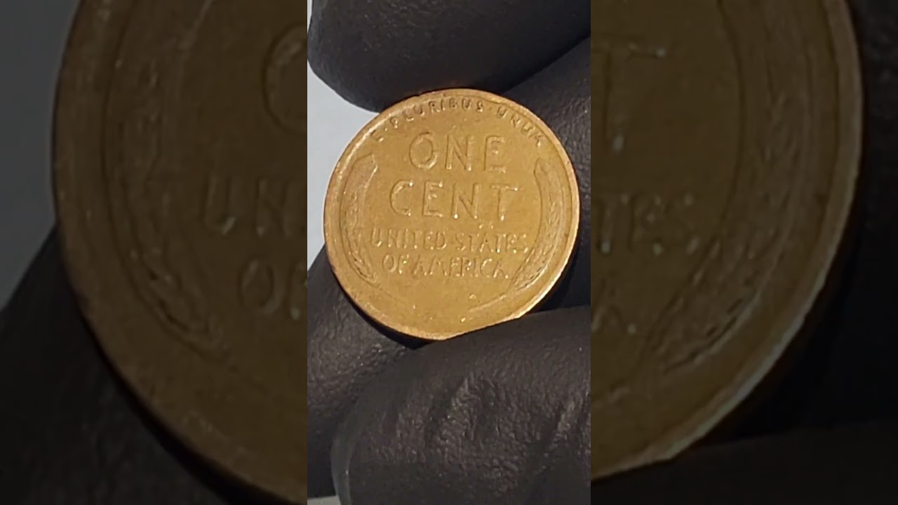 short 1927 WHEAT PENNY || AMERICA 