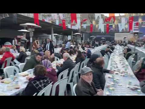Esenler İftar İçin Plastik Masa Sandalye Kiralama Videosu