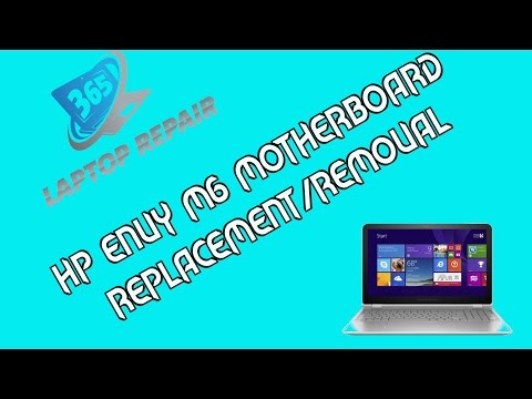 HP Envy X360 M6-W Motherboard Replacement