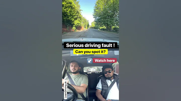 Can You Spot the Serious Driving Fault? A Crucial Lesson in Road Safety!#drivingfails #drivingtest