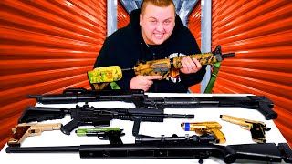 I Bought a GUN HOARDERS Abandoned Storage Unit! FULL OF MONEY!