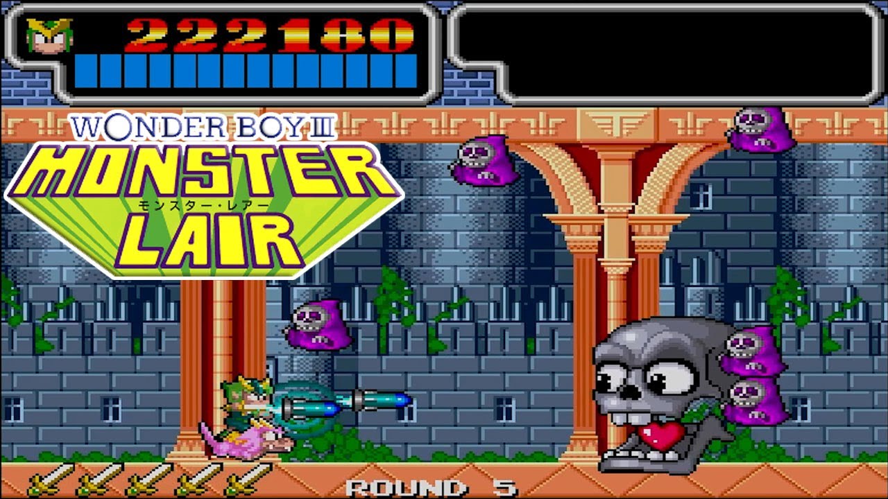 Arcade Wonder Boy III Monster Lair - Full Game - YouTube