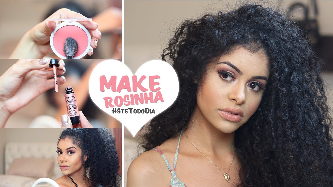 MAKE FACIL PRA FICAR GATA!!! #StéTodoDia Ep.02