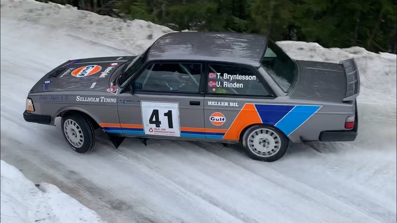 Volvo 240 Rally Compilation. Crash|Action|Sound|On The Limit.