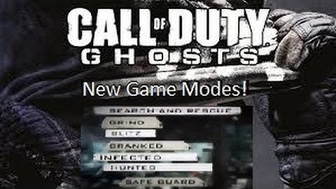 Call of Duty: GHOSTS!! NEW GAME MODES!!! Cranked & Search and Rescue!