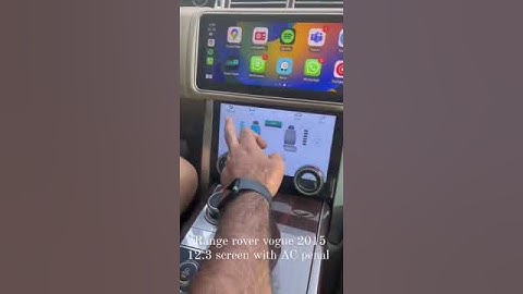 Range Rover vogue Android screen #car1xpressions #installation #modified #reviews #rangerover #like