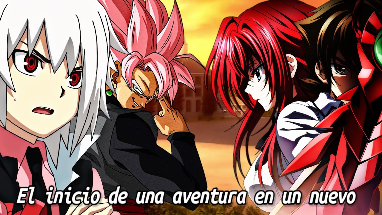 Qhps si goku black y shu Kurenai caian en high school dxd capitulo 1