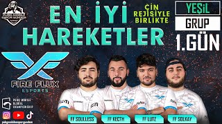 PMGC 2022 YEŞİL GRUP 1.GÜN FİRE FLUX ESPOR EN İYİ HAREKETLER!