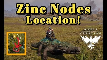 Mining Zinc (Location Guide) - Ashes of Creation | Alpha 2 |