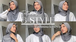 Tutorial Hijab Pashmina Jersey Model Hijab Pashmina Simple Bisa Untuk Hangout Dan Kondangan