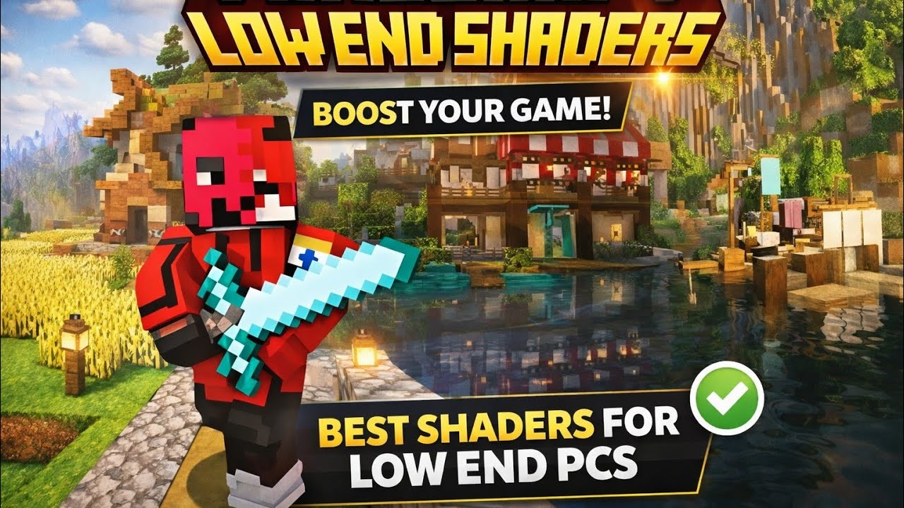 Top 5 BEST Low End Shaders for Low End PCs (NO LAG) for 1.21.1