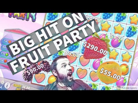 Thumbnail for Big hit on fruit party slots pragmatic play!!!