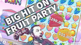 Big hit on fruit party slots pragmatic play!!! screenshot 5