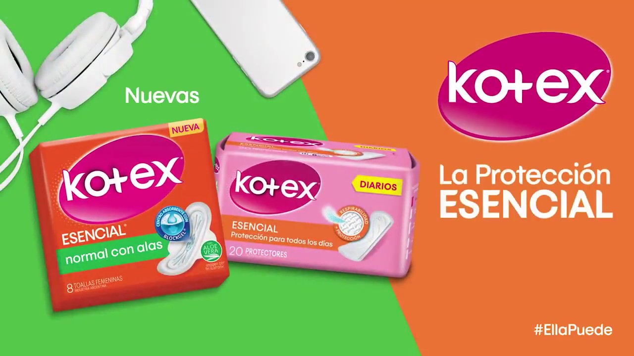 KimberlyClark lanzó Kotex Esencial YouTube