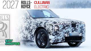 2028 Rolls-Royce Cullinan SUV #EV // SPY PHOTOS screenshot 2
