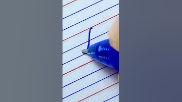 D in cursive handwriting  #Shorts #cursivewriting #handwriting #calligraphy