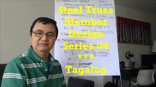 Steel Truss Member Design  - RF Series 4/4 - Tagalog Tutorial