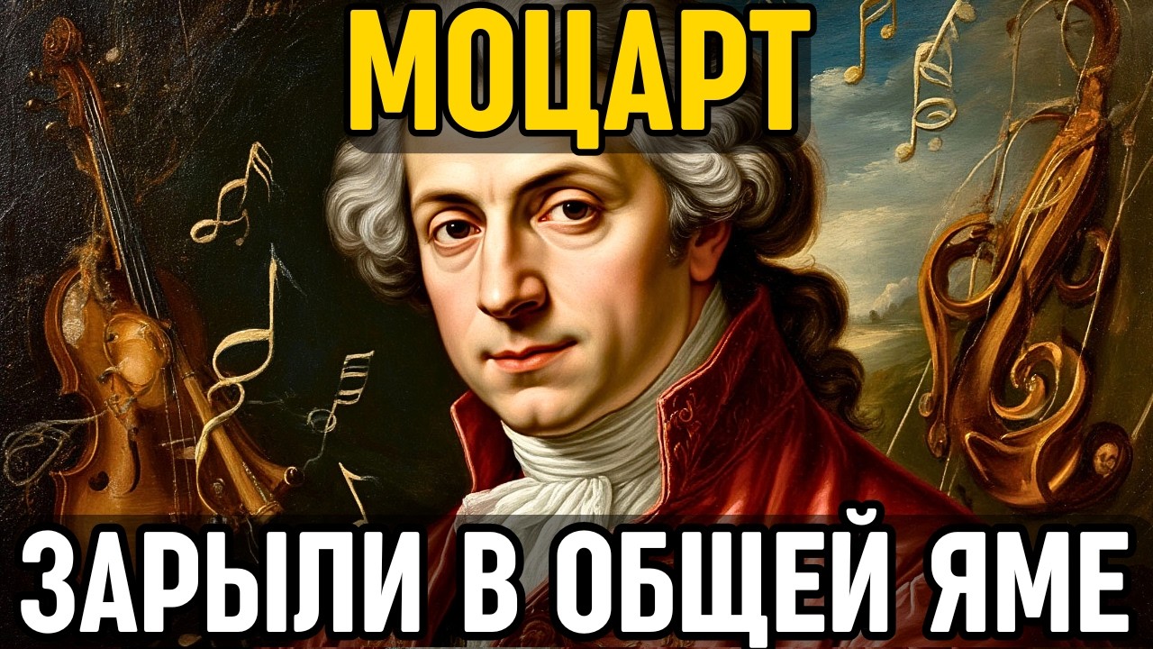 МОЦАРТ: Как он ПИСАЛ божественную музыку, но был похоронен в ЯМЕ для БОМЖЕЙ!