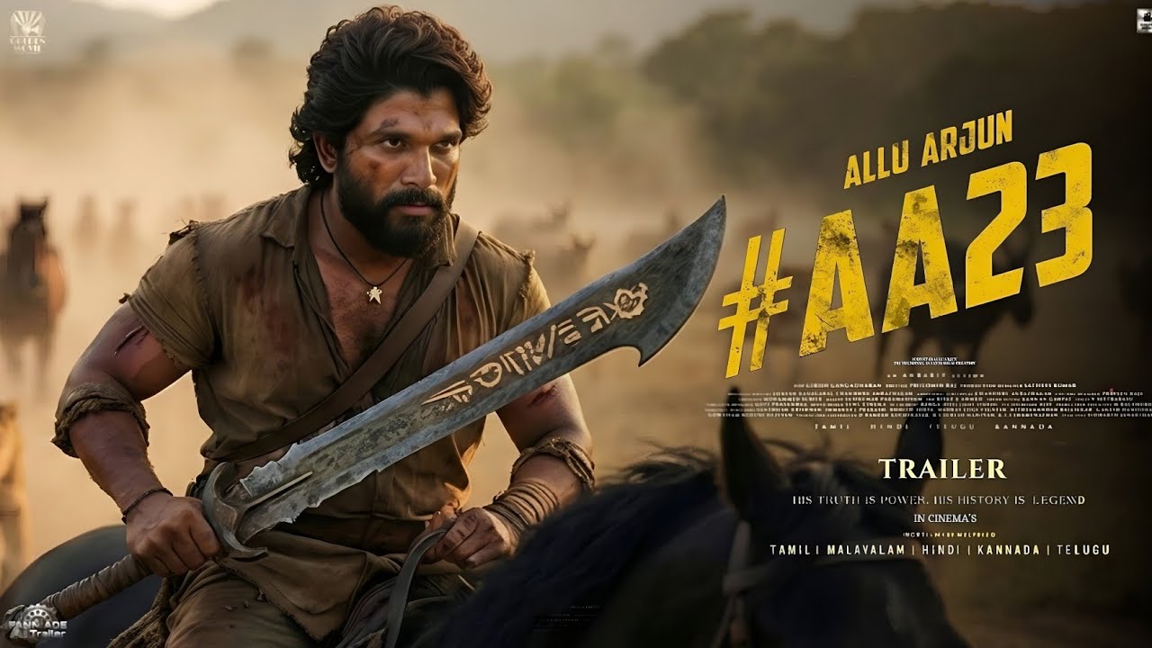 AA 23 - Official Concept Trailer | Allu Arjun | Deepika Padukone | Nagarjuna | Prime News