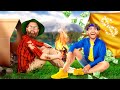 RICH vs BROKE Camping - ME VS MY DAD in FOREST | Relatable Family Situations by La La Life Games