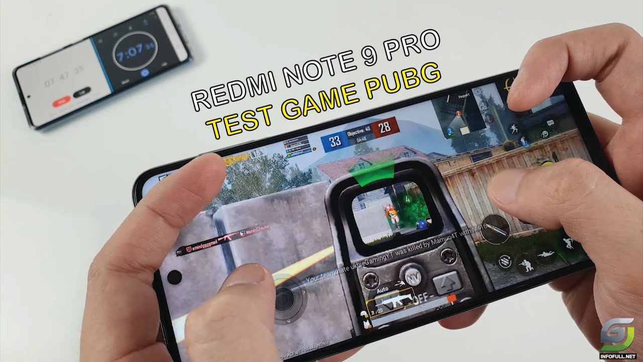 Xiaom Redmi Note 9 Pro Global Version test game Pubg Mobile - YouTube