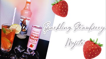 Sparkling Strawberry Mojito | First 100 Subbies | Trader Joe