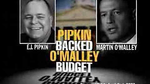 Gilchrest and Pipkin = Pelosi and O'Malley