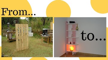 Turn Leftover Pallet Pieces Into Awesome Shelves!