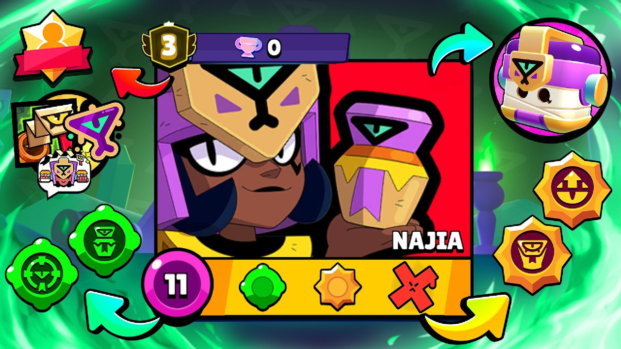 NAJIA TUTTO QUELLO CHE DEVI SAPERE🐍Brawl Stars