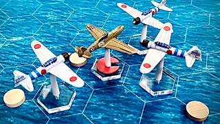 REVIEW 'Air Raid 36/46' WW2 Miniatures Flight Game GERMANY 1/200 Metal MINI's screenshot 5