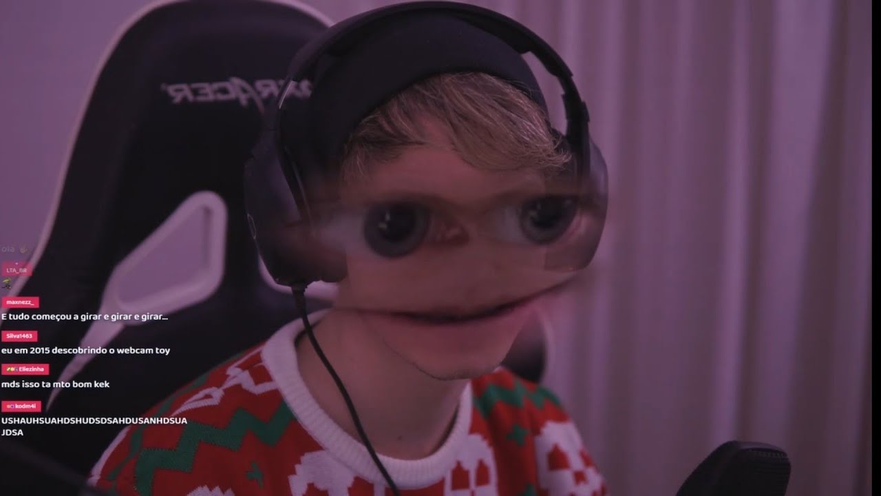 Goularte Usando Filtros De Câmera