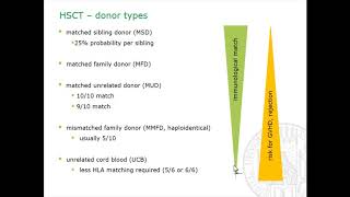 Hematopoietic Stem Cell Transplantation