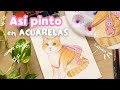 Pinta en acuarelas conmigo 🎨 | + Curso nuevo de acuarela!