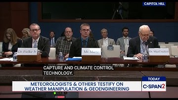 Hearing on Weather Manipulation and Geoengineering 09.16.2025