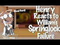 Henry reacts to William’s springlock failure ||⚠️Blood/Gore!!⚠️|| Helliam-ish? || FNaF