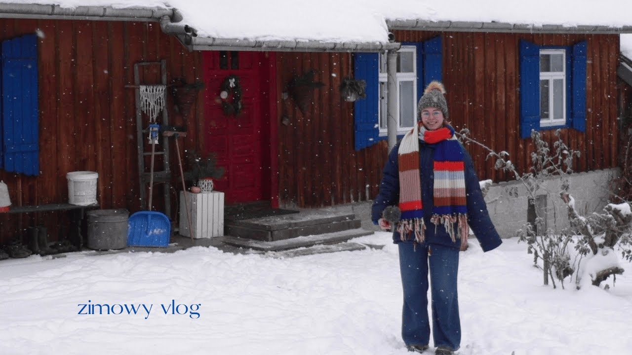 konie, owce i drewniane domki || zimowy vlog❄️