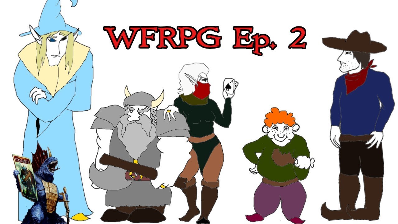 Warhammer Fantasy Roleplay 4th ed. The Dangers of Fishfood! Episode 2