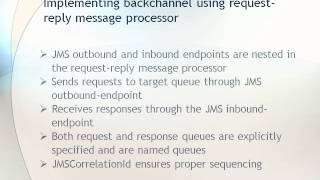 JMSBackchannel