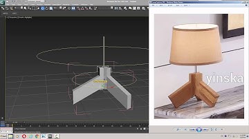 Making of side lamp and lamp shade | @vrayexperts | 3D Max Modeling Tutorial