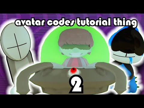 Video avatar share codes tutorial thing 2 - youtube