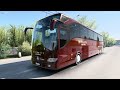 Mercedes Tourismo 16 RHD Coach Red | ETS2 bus mods |