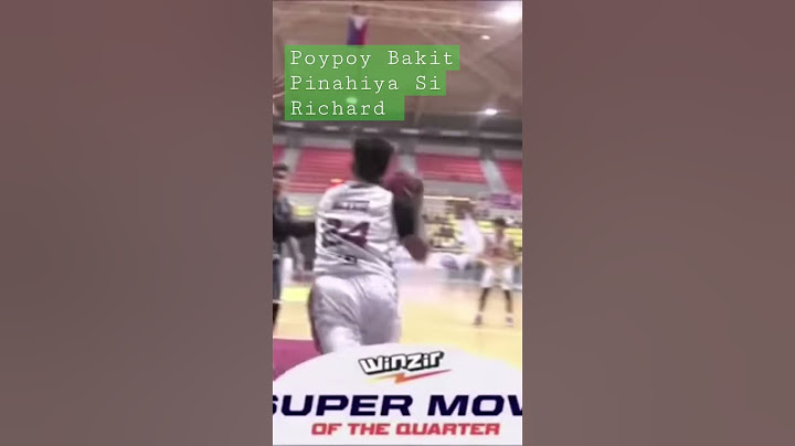 POYPOY ACTUB PSL SUPER MOVE INIKUTAN LNG SI RICHARD #trending #viral #pba #shorts #poypoy  #mavs