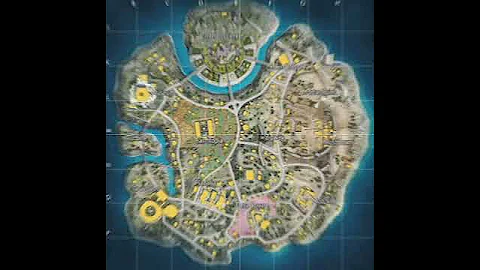 Pubg mobile map vs Free fire map #bgmi #freefire #map #shorts #pubg