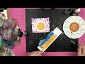 Card Making Process: Aloha // Using Glitter Glaze to Make a Card