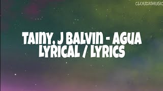 Tainy, J Balvin - Agua (Music From \\