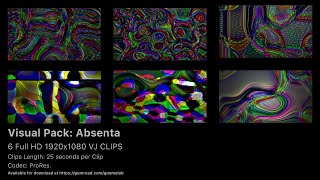 Visual Pack: Visual Pack: Meta Liquide - FHD backgrounds loops