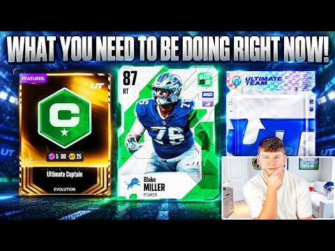 Thumbnail for WHAT YOU NEED TO BE DOING RIGHT NOW IN MADDEN 27 ULTIMATE TEAM!