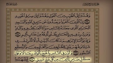 اليوم ( 28 ) القارئ ادريس ابكر سورة الحج