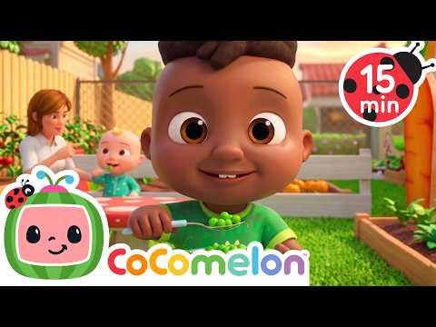 🥦 Baby JJ Vegetable Time! 🥦 | CoComelon | Songs and Cartoons | Best Videos for Babies